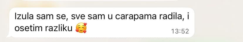 Poruka od zadovoljne klijentice